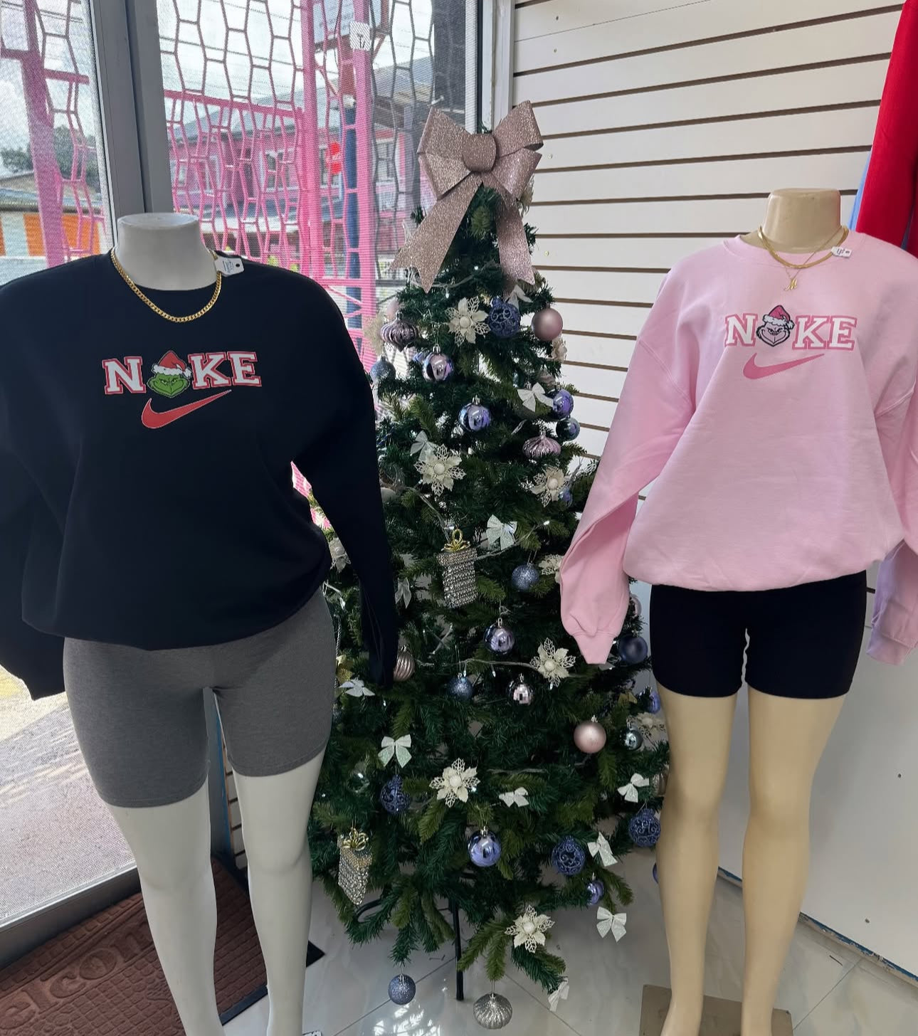 Mr and mrs grinch matching sweater