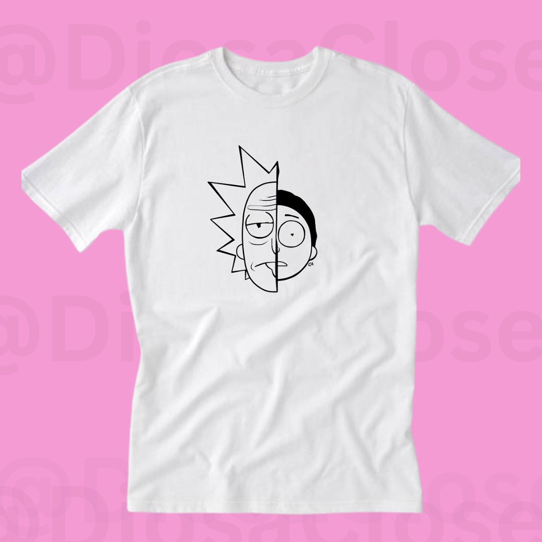 rick and morty tee
