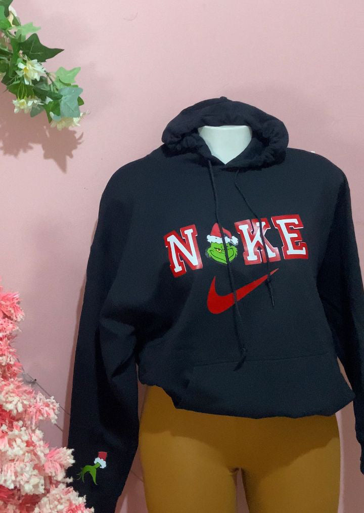 Grinch matching hoodie