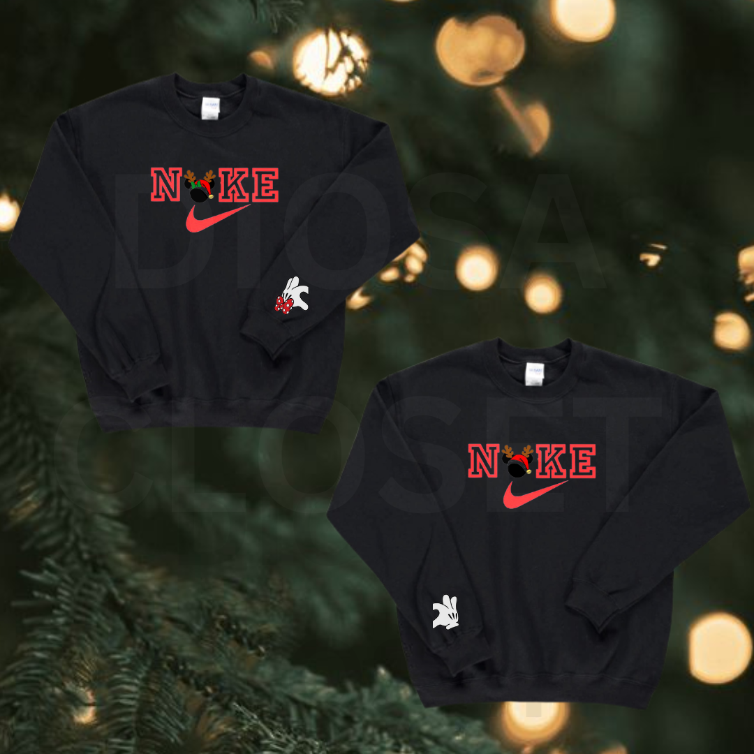 Mickey and Minnie Matching Christmas sweater