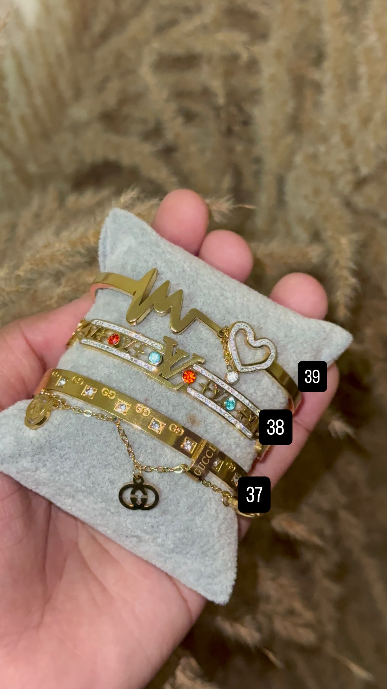 Stainless steel luxury bracelets ( add any 3 bracelets for $200 till August 9th to the cart )