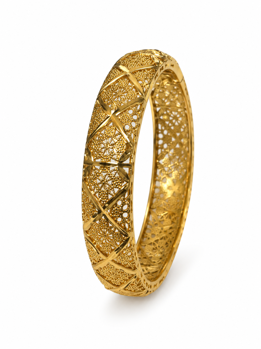 The Arabella Gold Bangle