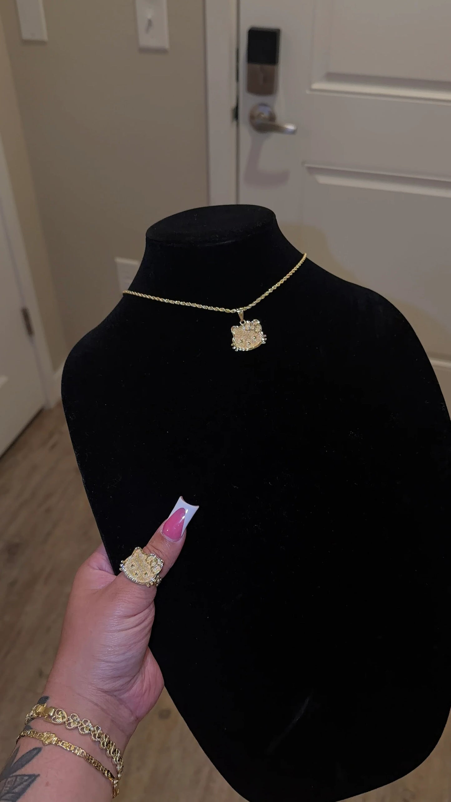PRE ORDER - Hk face necklace
