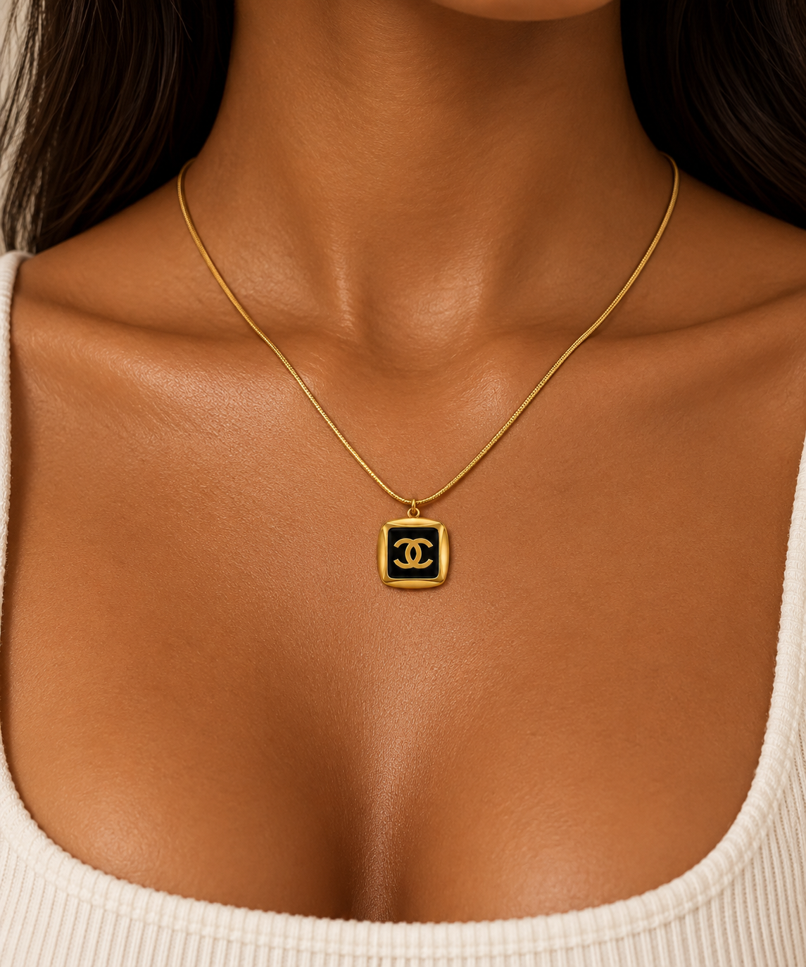 Vintage CC Necklace