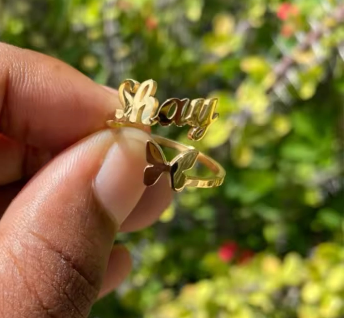 Stainless steel 2pc royal heart and ring set