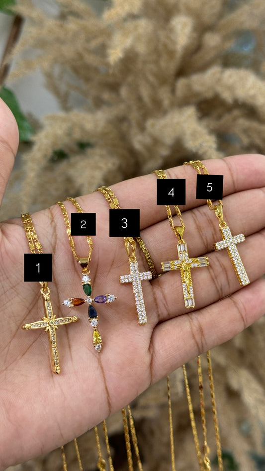 Gold plated charm Necklaces