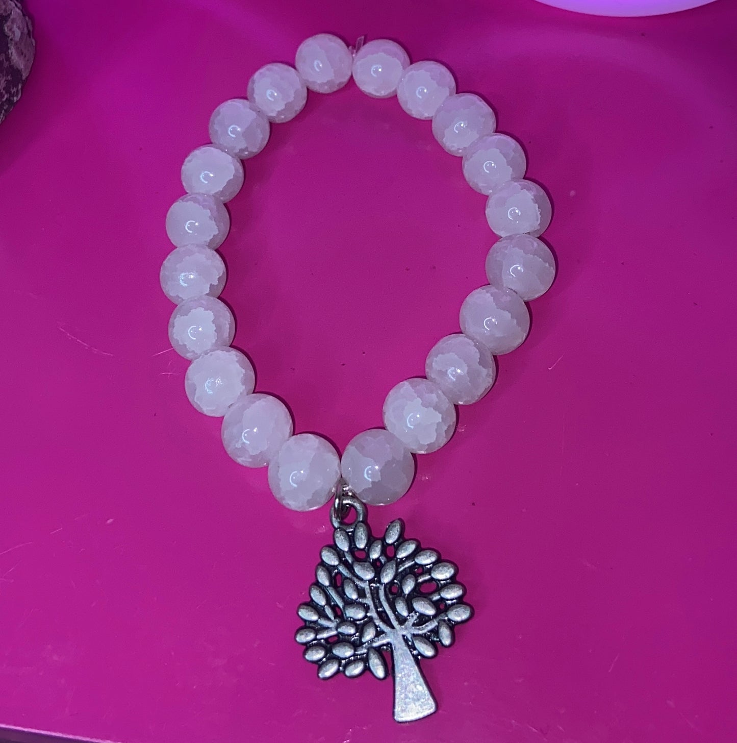 Tree of life beaded bracelet