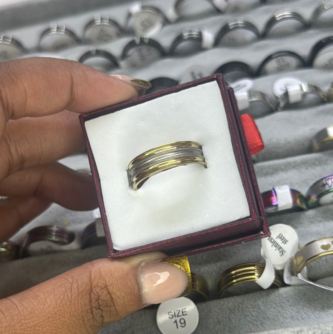 Men ring stainless steel