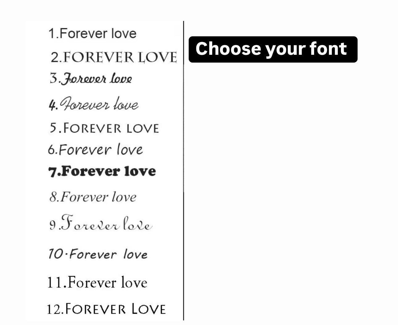Love Book custom necklace engraving stainless steel