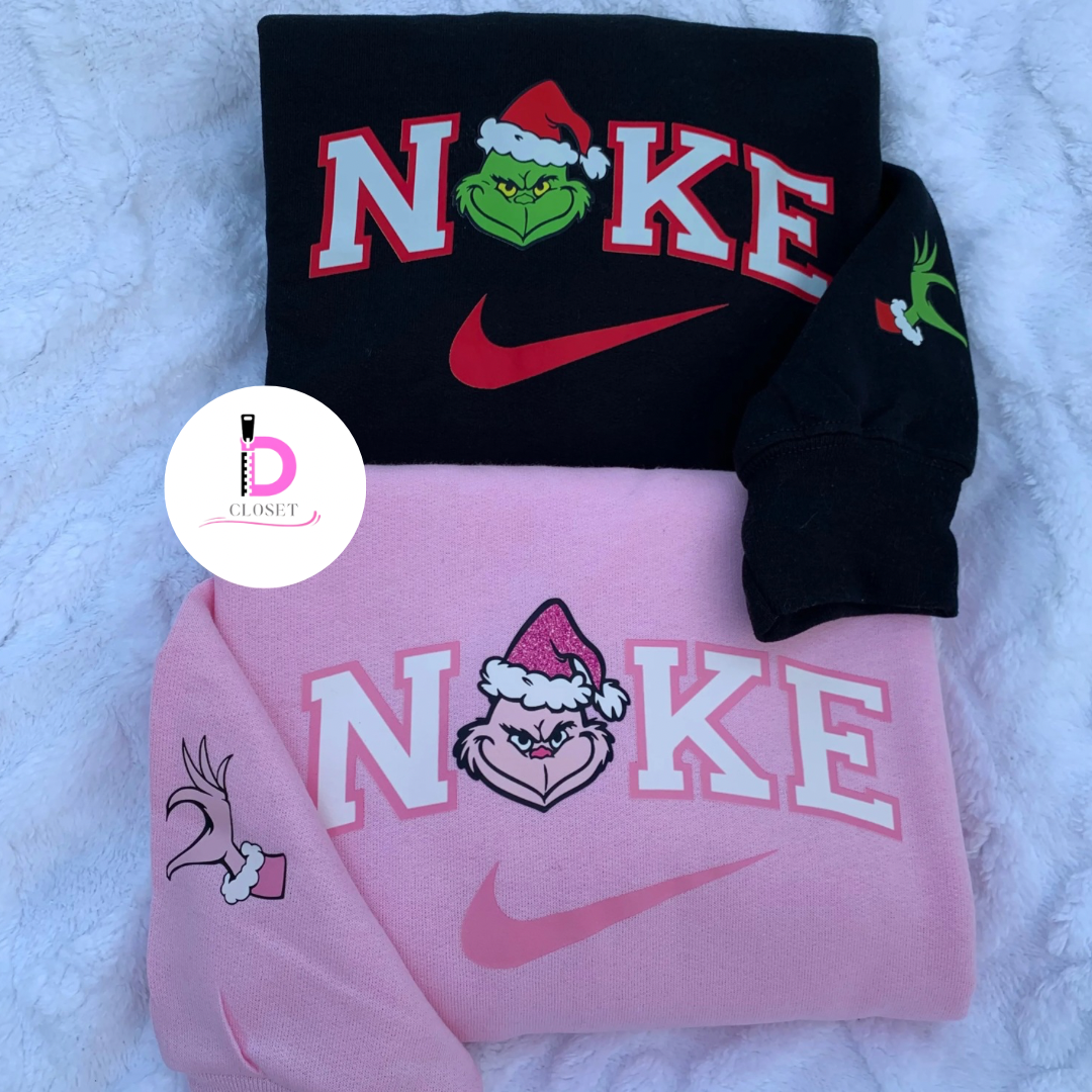 Mr and mrs grinch matching sweater