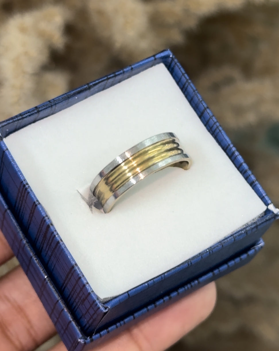 Men ring stainless steel