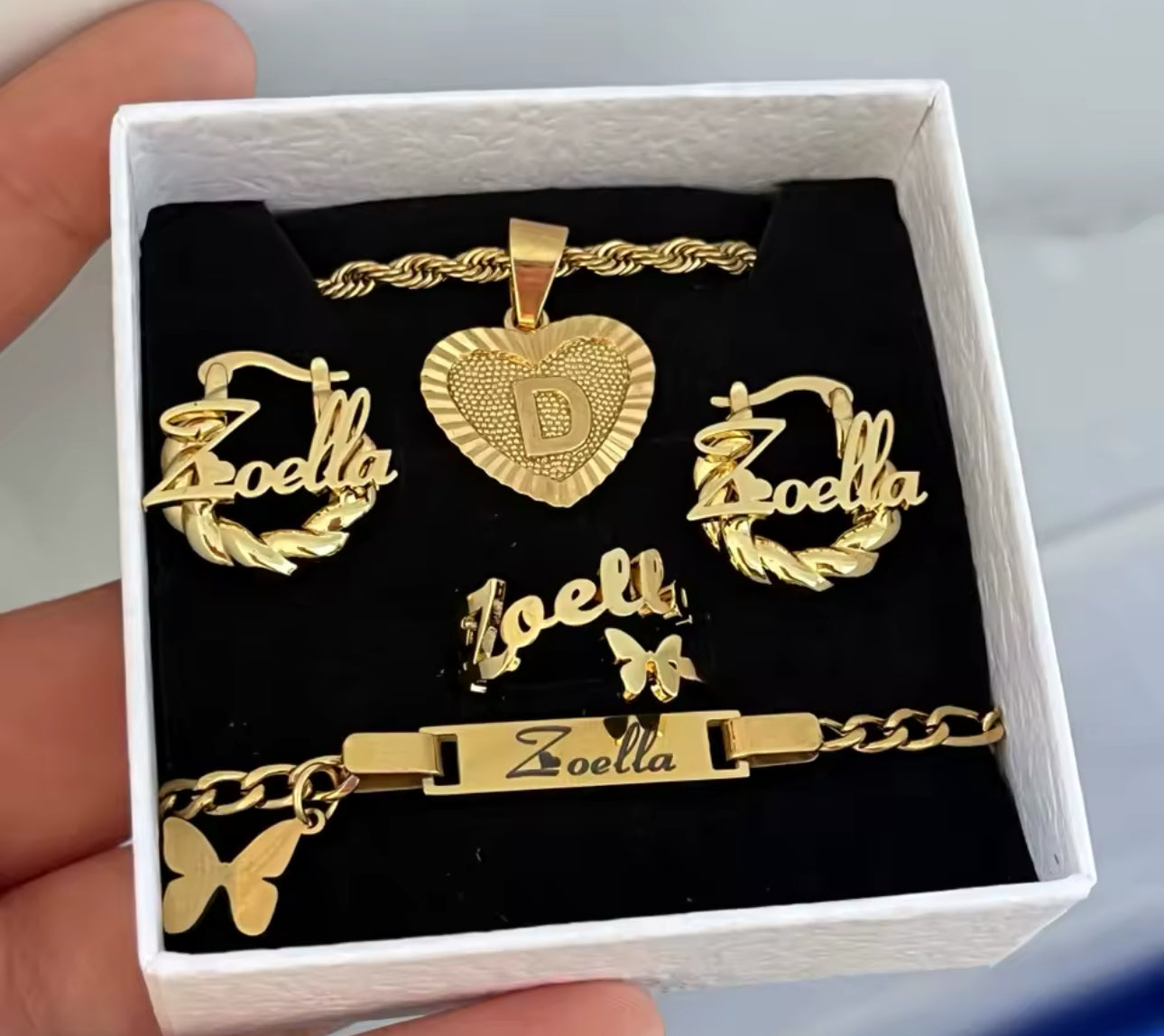 4pc golden signature kids set