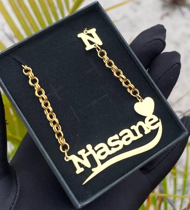Queendom stainless steel custom necklace