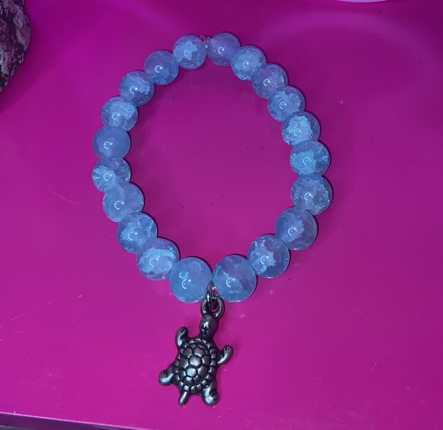 Sea turtle beaded bracelet