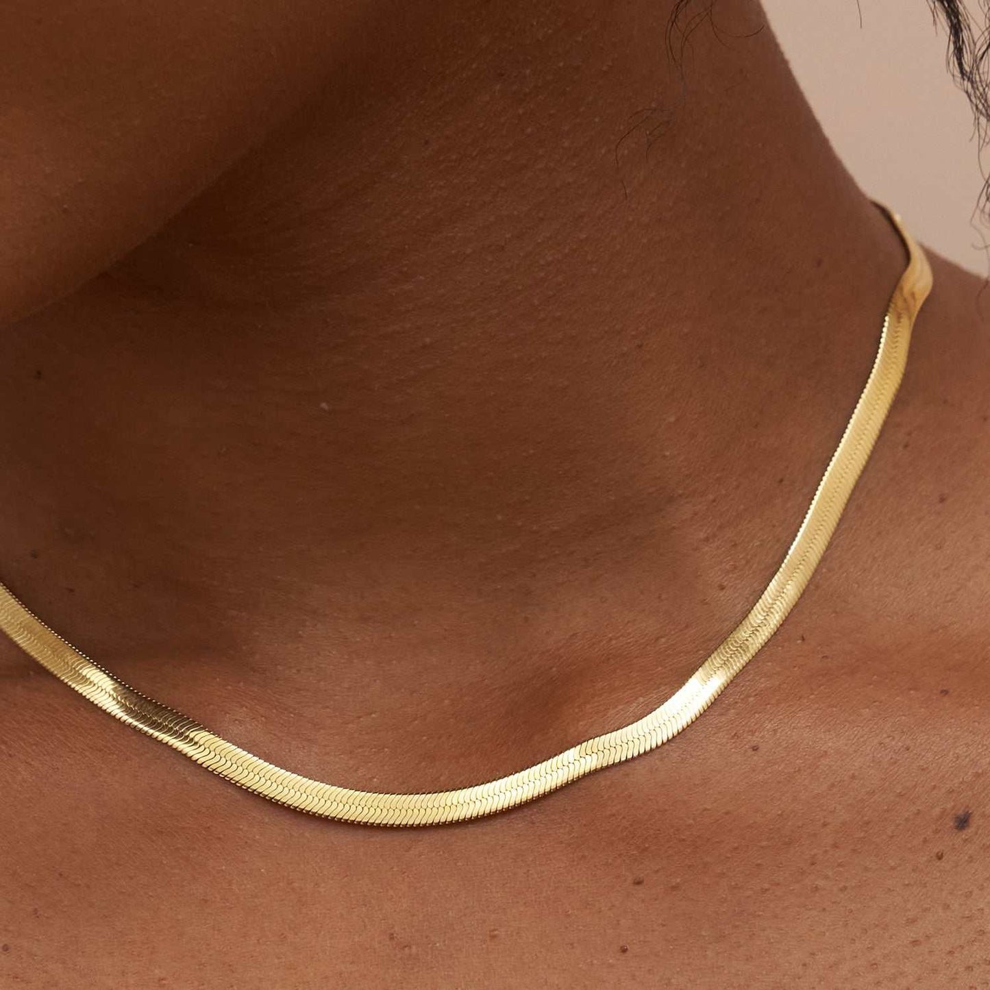 Herringbone necklace