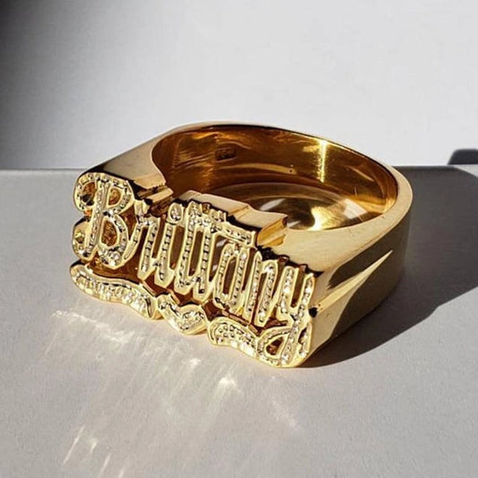 3D custom stainless steel ring