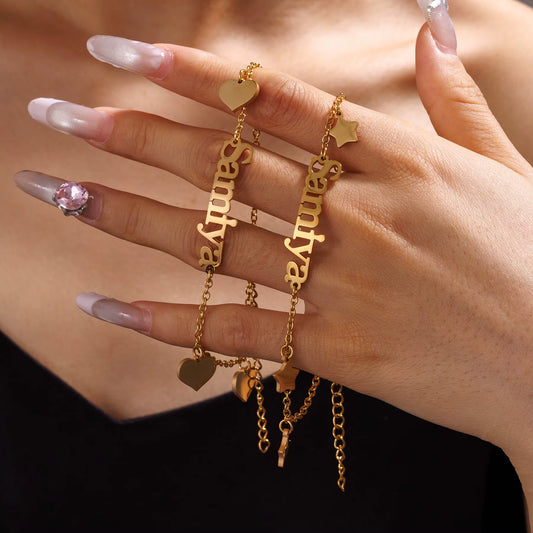 custom charm bracelet