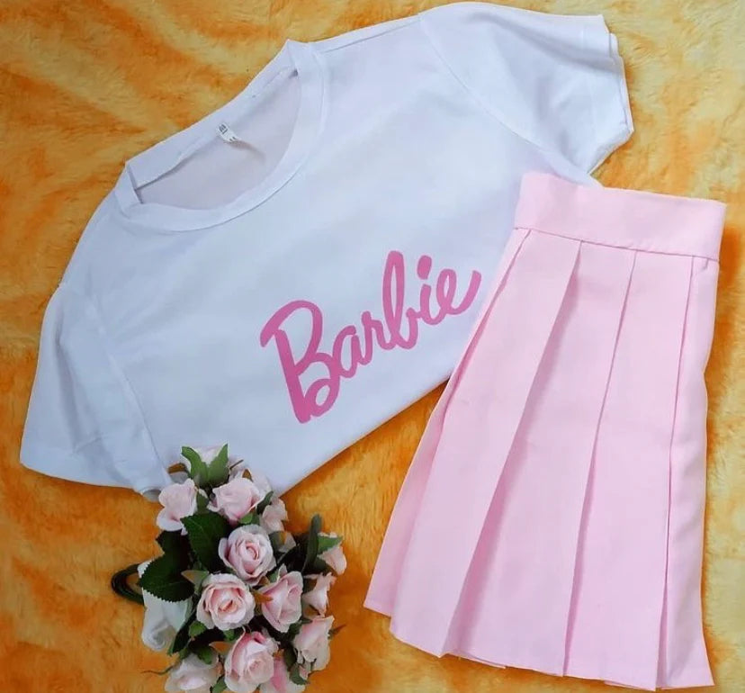 Instock white Barbie t shirt