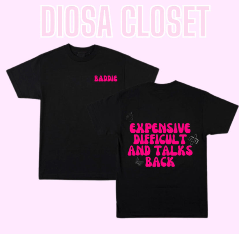 High standards baddie t shirt