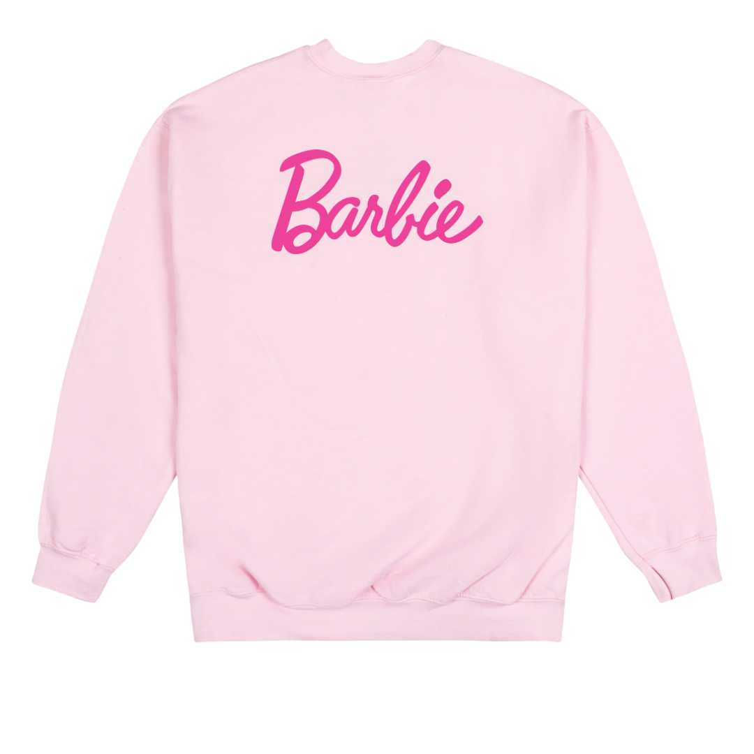 instock light pink sweater