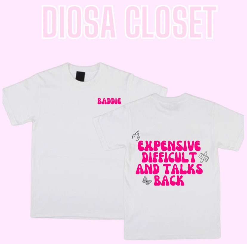 High standards baddie t shirt