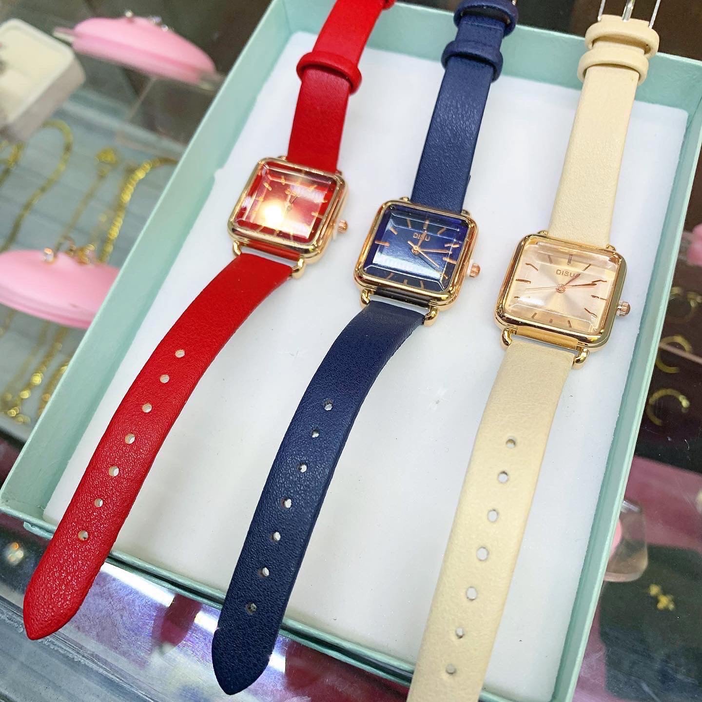 Square everyday watches