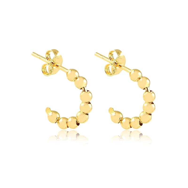small half hoop earring