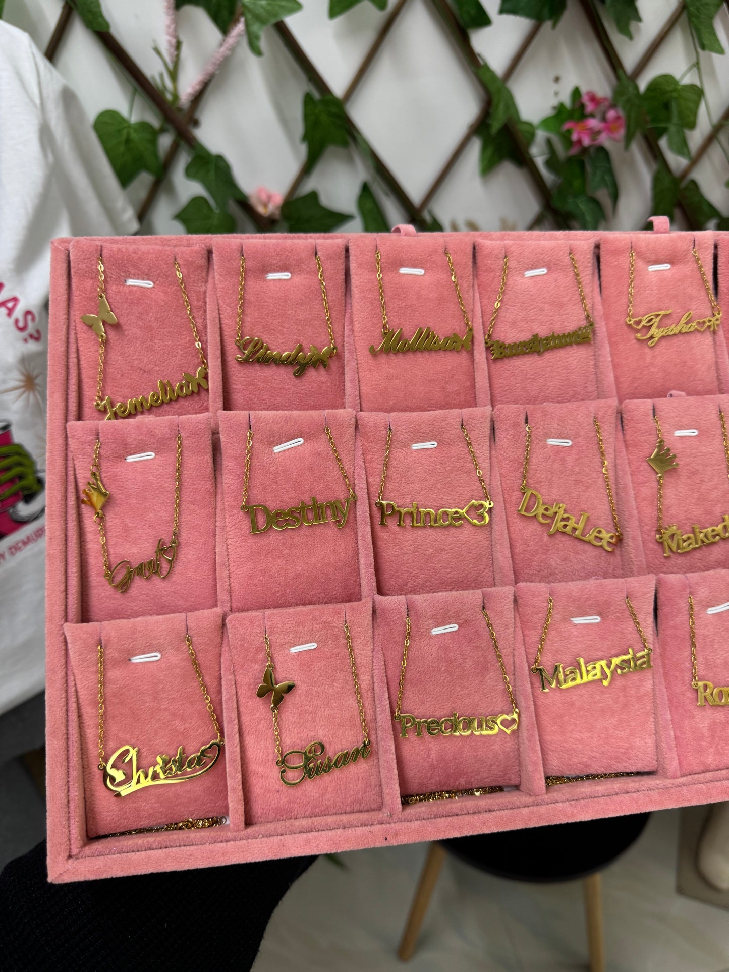 Instock custom name chains