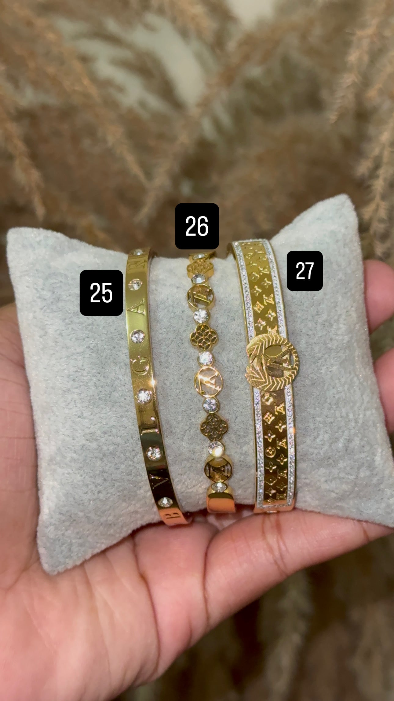 Stainless steel luxury bracelets ( add any 3 bracelets for $200 till August 9th to the cart )