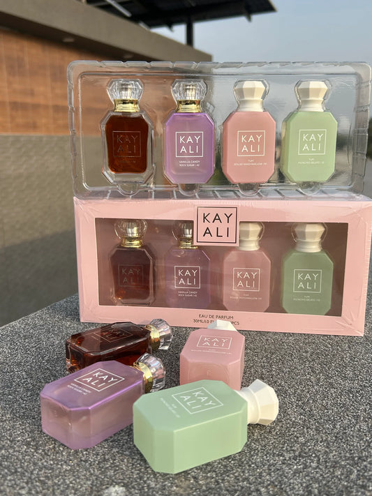 Kayali 4-Piece Mini Fragrance Bundle – 4 × 30ML 💕✨