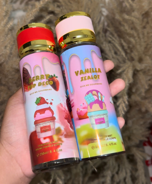 The Gourmand Body Mist – 2pc Set | 250ML Each