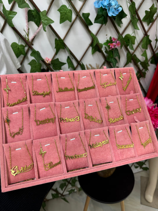 Instock custom name chains