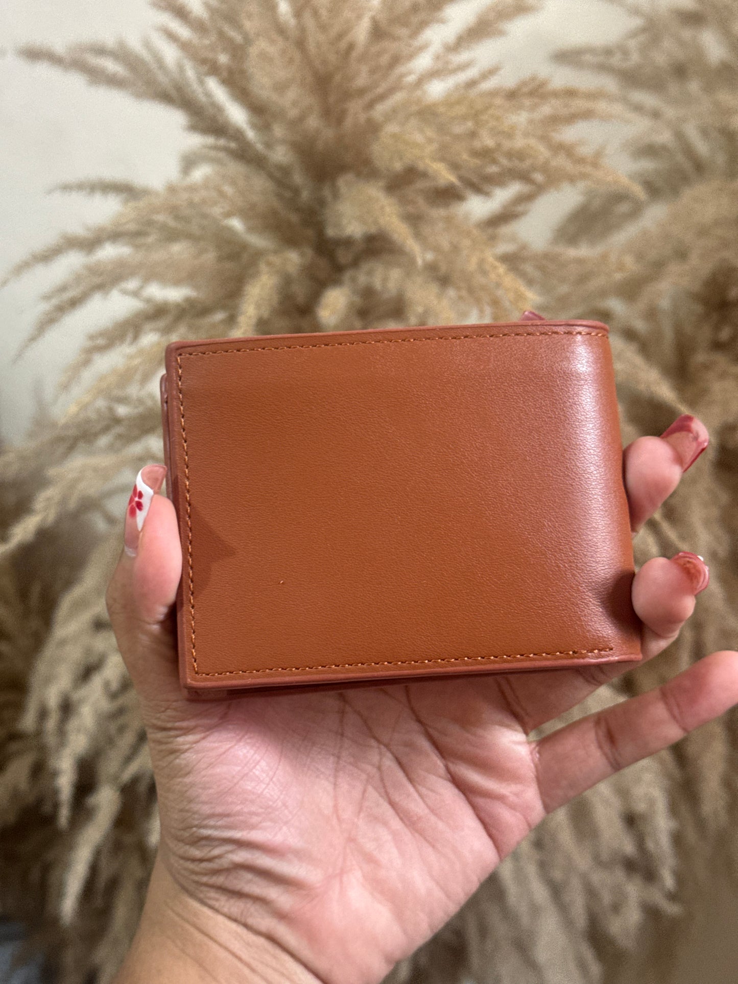 Custom engrave wallet