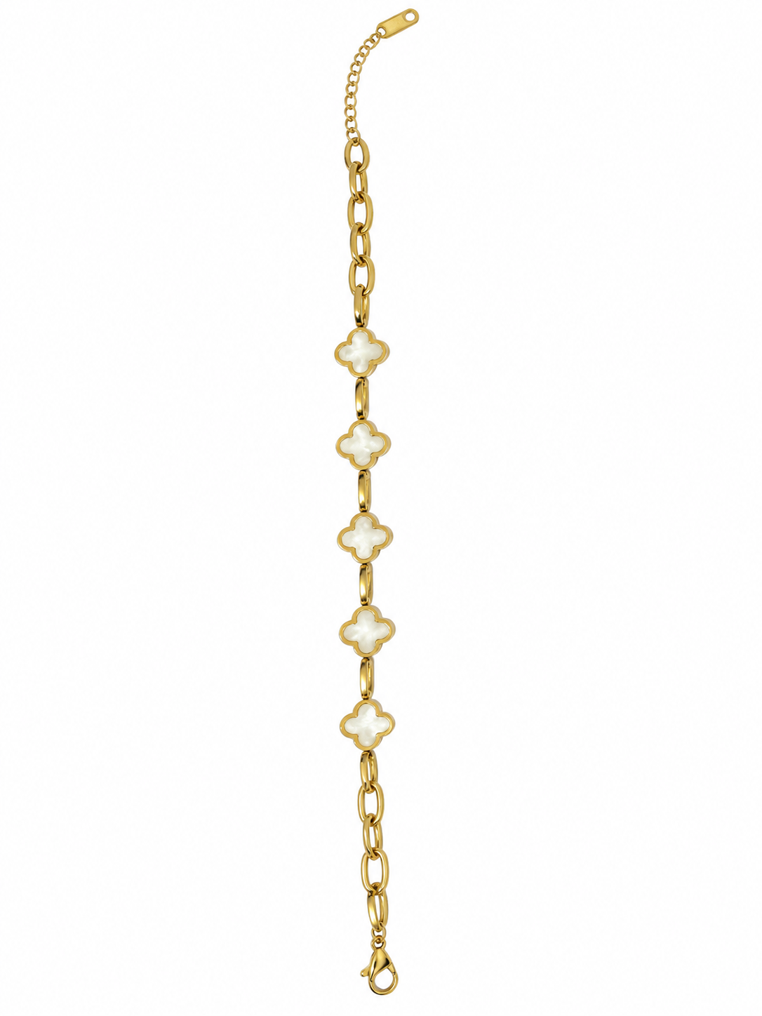 Pearl Clover Bracelet