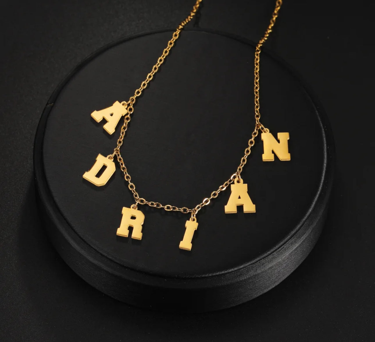 Stainless steel custom name necklace