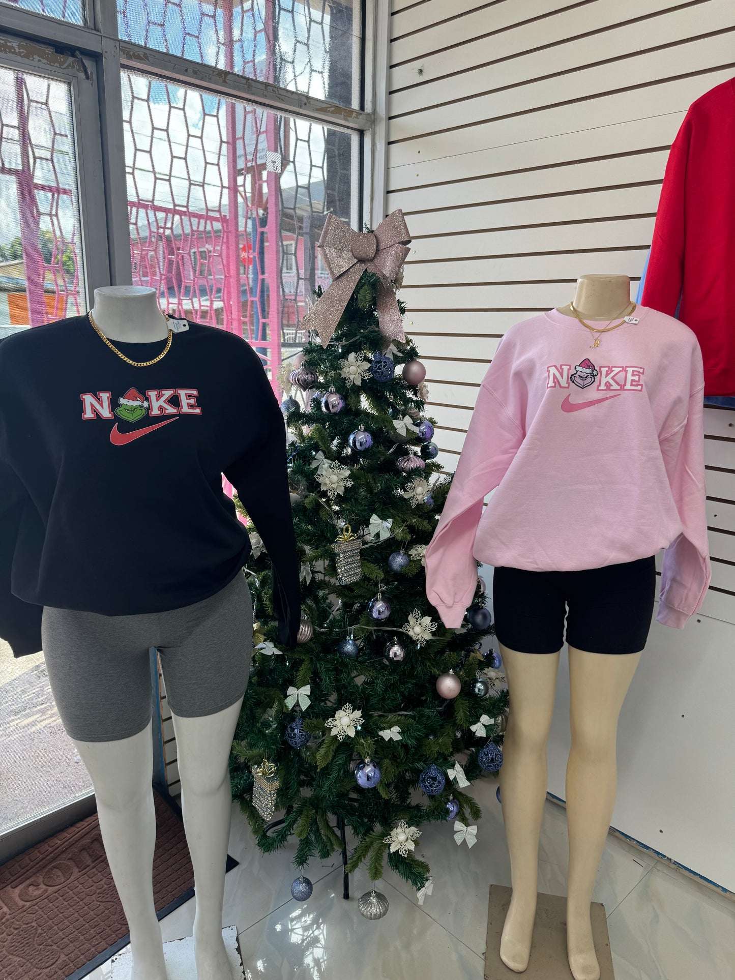 Mr and mrs grinch matching sweater