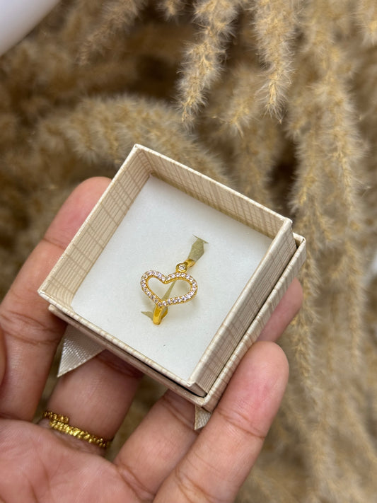 Gold plated cz  ring