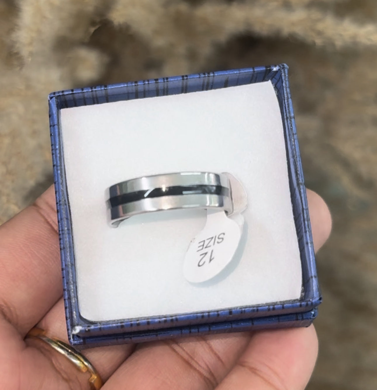 Men ring stainless steel