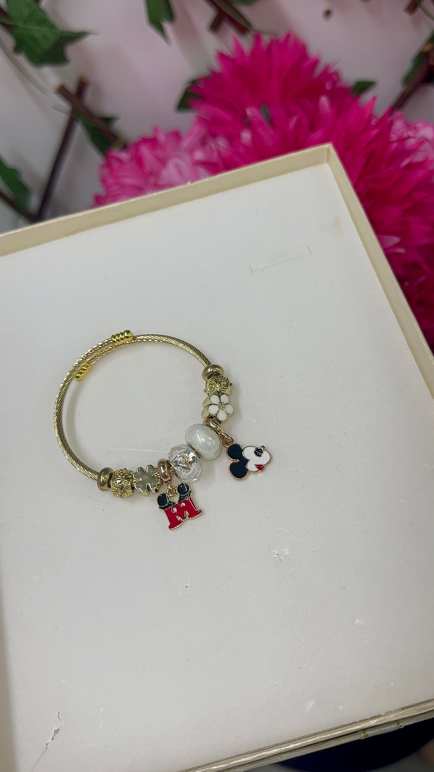 Mickey  charm bracelet