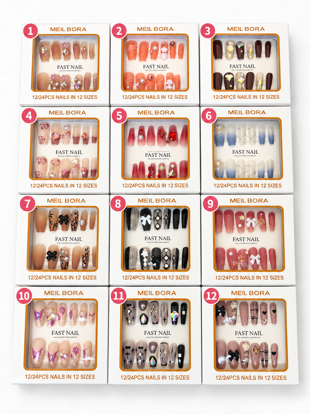 Nails by Diosa Avenue – 10PC Press-On Nail Set