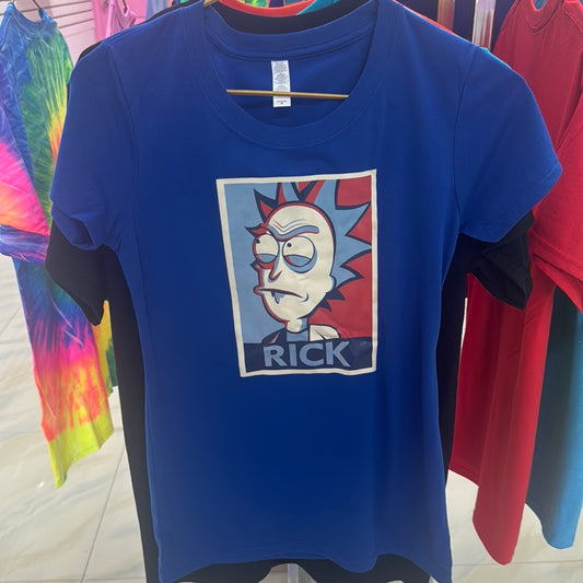 Small blue Rick t shirt