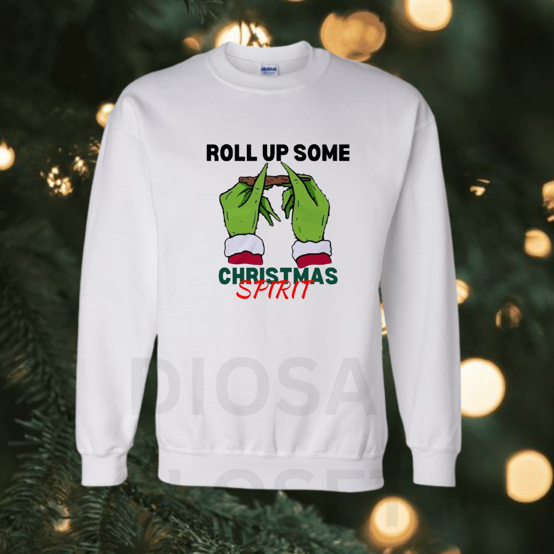 roll some Christmas sweater
