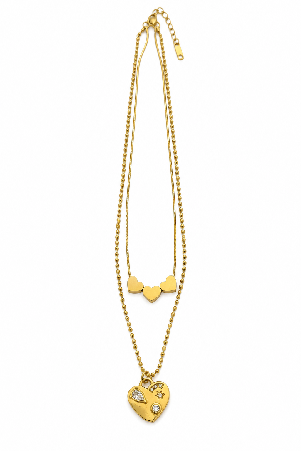 Love Orbit Layered Necklace