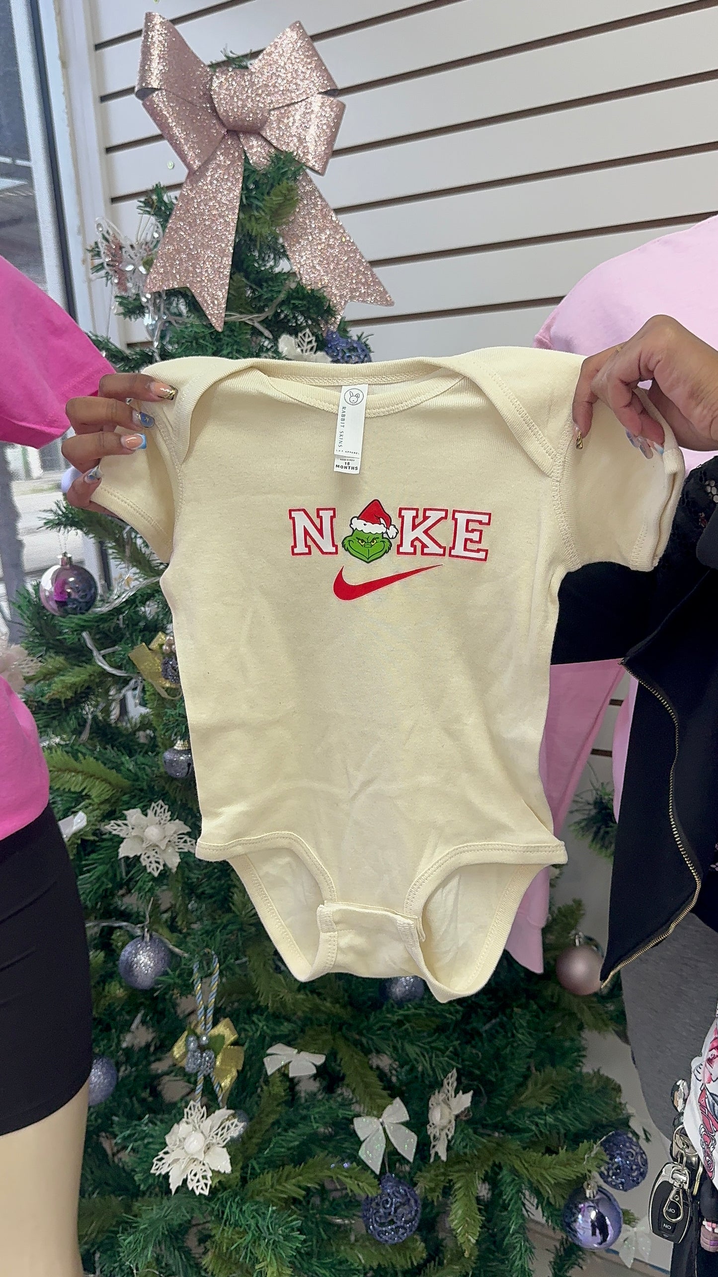 Custom print baby onesie