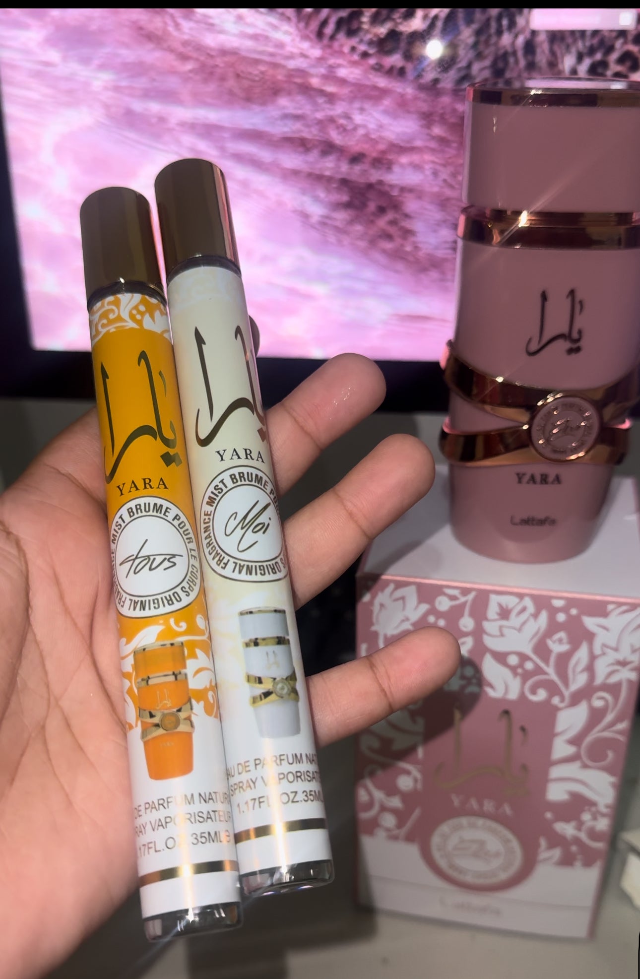 Yara Elixir Inspired Perfume Bundle | Full Size + 2 Mini 35mls