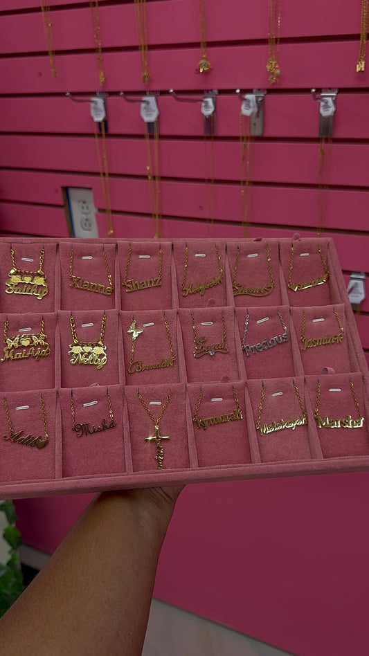 Instock custom name chains