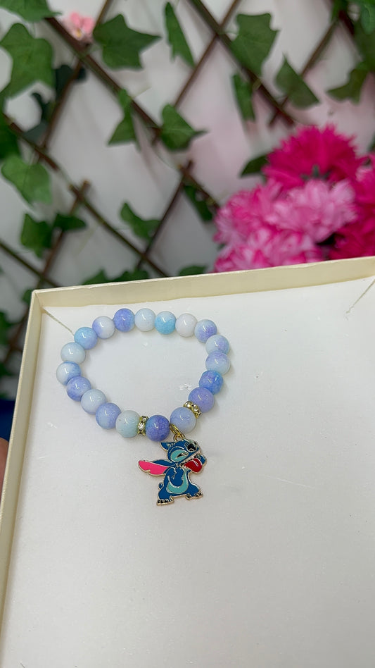 Stitch beaded bracelet