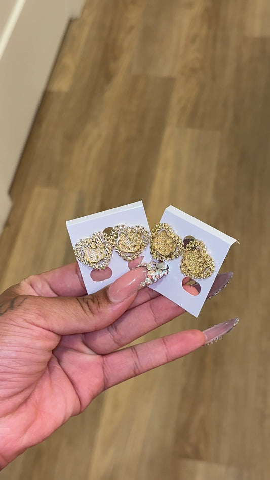 PRE ORDER - HK Rolex head earring