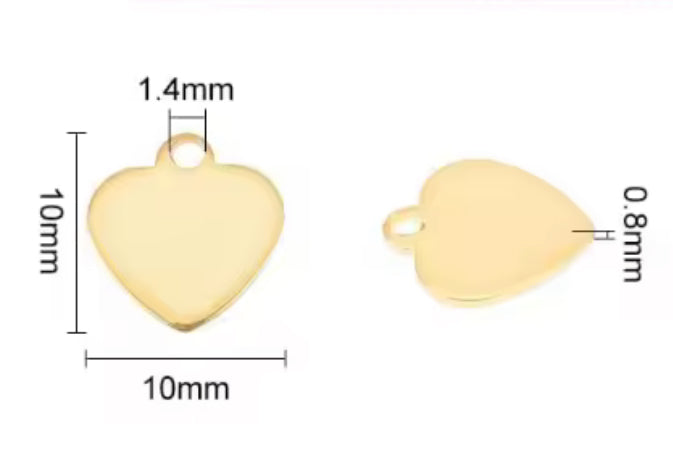 Mini stainless steel custom necklace