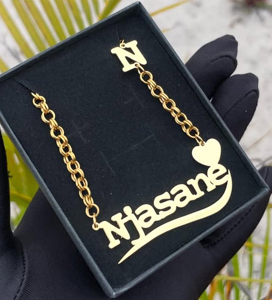 Queendom stainless steel custom necklace